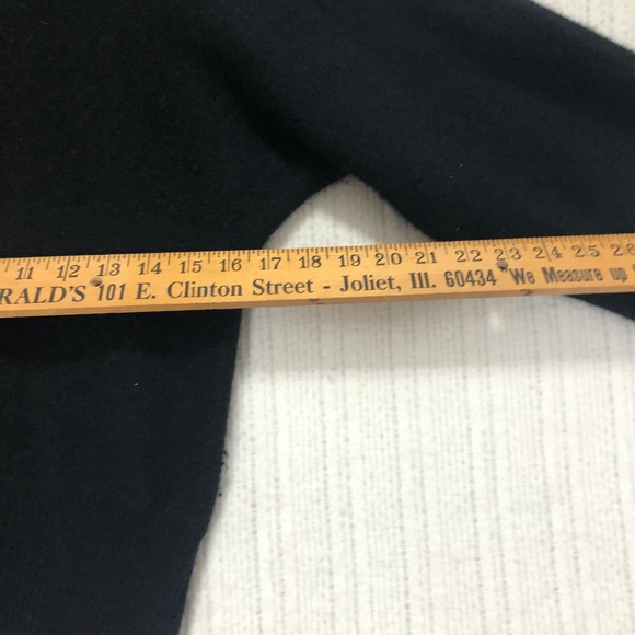 Rinzi Embellished Sweater Mock Neck Beaded Rhinestone Snake Skin Patches M - Picture 7 of 7